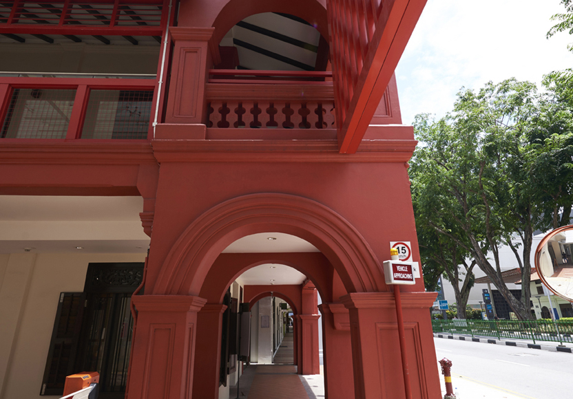 The Red House S.H. Lim Architect Architectural Firm Singapore