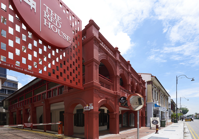 The Red House S.H. Lim Architect Architectural Firm Singapore