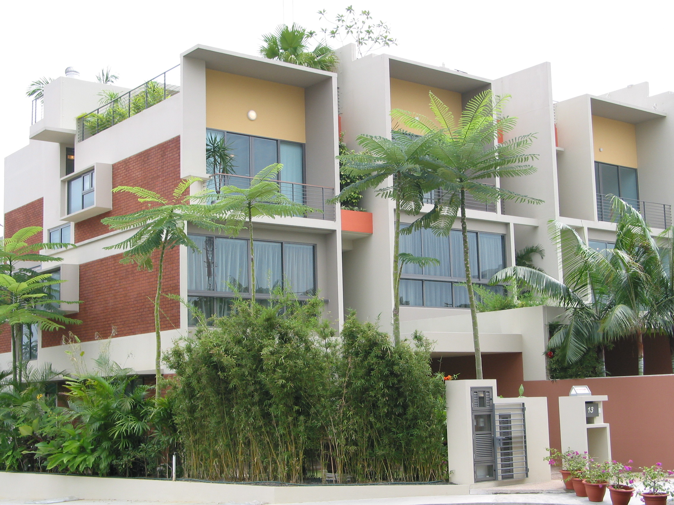 Golden Hill Villas S.H. Lim Architect Architectural Firm Singapore